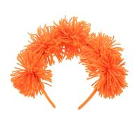 Asukohu Colorful Pompoms Headband For Independence Days Props Headpiece US Election Hairhoop Parades Accessories Photo Headpiece National Day Hairband