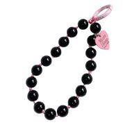 Asukohu Colourful Love Heart Beads Phone Chain Pendant Magic Strap Cable for Phone Bag Girls Hanges Rope Handmade Beads Bracelets