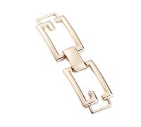 Asukohu Decorative Metal Shoe Clip Zinc Alloys Loafer Chain Accessories for Shoes Upgrades Easy Installation Fashion Zinc Alloy Shoe Buckle, b, One Size