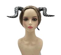 [Asukohu] Devil Horn Headband, Devil Costume Accessories Cosplay Hairband Headdress Christmas Halloween Dress Up Party Halloween Headband Costume Accessories Cosplay Hairband