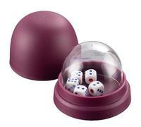 Asukohu Dices Rolling Cup With 5 Dices For Authentics Gaming Game Ensures Fair Playing In Leisure Betting Game Cup