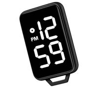 Asukohu Digital Keychain Watch with Water Resistance Great for Backpacks and Keyring Touch Digital Watch for Student Stylish Square Keychain