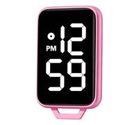 Asukohu Digital Keychain Watch with Water Resistance Great for Backpacks and Keyring Touch Digital Watch for Student Stylish Square Keychain