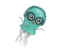 Asukohu Electric Dancing Jellyfish With Glowing Effects Musical Obstacle Avoidance Animal Toy For Toddler Indoor Education Interaction Music Light Up Toy