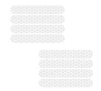 Asukohu Electric Scooter Body Sticker Waterproof Cover Reflective Increases Strips Electric Scooter Front and Rear Wheel Sticker