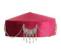 Asukohu Ethnic Fringed Kazakh Hat Tradition And Modernity Headwear For Culture Lover And Event Participants Theme Party Hat