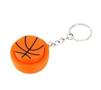 Asukohu Fashion 3D Printed Sports Round Keyring Including Basketball Baseball Football Tennis Stress Reduction