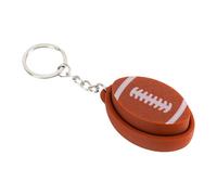 Asukohu Fashion 3D Printed Sports Round Keyring Including Basketball Baseball Football Tennis Stress Reduction