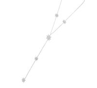 Asukohu Fashionable Long Necklace Modern Long Necklace Featuring Meteors And Crosses Accent For Parties Gatherings Unique Designs