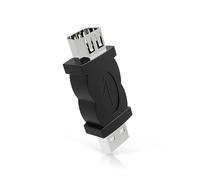 Asukohu FireWires IEEE1394 6-Pin Female and USB Male Adapter for Digital Cameras Camcorders Video Cameras Mobile Phones Feuerwire to USB Adapter