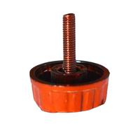 Asukohu Fishing Spining Roller Button Screw for Reel Handle Fishing Roller Handle Screw Caps Half Metal Fishing Handle Nut