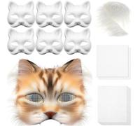 Asukohu Foxes Cats With Eye Mesh Fun Therians Kits Therians Starter Kits With All The Stuff For Halloween Masquerade Cats Foxes Furs Eye Mesh