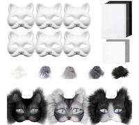 Asukohu Foxes Cats With Eye Mesh Fun Therians Kits Therians Starter Kits With All The Stuff For Halloween Masquerade Cats Foxes Furs Eye Mesh