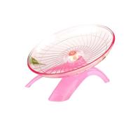 Asukohu Gerbil Balance Bike Quiet Spinner Exercise Disc Silent Design Small Pet Fitness Toy Plastic Hamster Exercise Disc