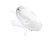 Asukohu Gerbil Balance Bike Quiet Spinner Exercise Disc Silent Design Small Pet Fitness Toy Plastic Hamster Exercise Disc