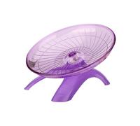 Asukohu Gerbil Balance Bike Quiet Spinner Exercise Disc Silent Design Small Pet Fitness Toy Plastic Hamster Exercise Disc