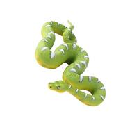 Asukohu Handmade Painted Snake And Baby Figurine Realistic Wild Animals Kingdom Toy Craft Supplies For Children Student Animal Repellents Snake
