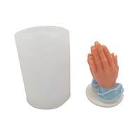 Asukohu Hands Together Prayer Epoxy Resin Mold Plaster Silicone Mold