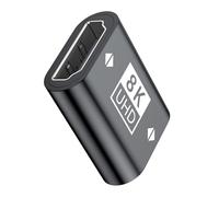 Asukohu HDTV 2.1 Female To Female Coupler Supports 8K@60Hz 4K@240Hz Resolution 48Gbps For Extended Screen Mirroring Splicing HDTV Female To Female Coupler
