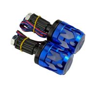 Asukohu High Bright LED Motorcycle Grips Plug Made of Aluminium Easy Installation Modified Motorcycle Accessories LED End Cap for Motorcycle Handlebars