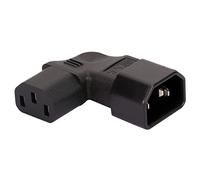 Asukohu IEC Male C14 PDU-server Power Adapter IEC320 C14 3-pole Power Converter Connector to Female IEC320 C13/C7/C5 Socket