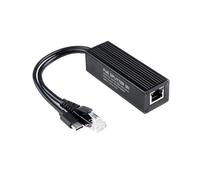 Asukohu Industrial 10/100/1000Mbps Ethernet Splitter 5V 5A Output Ethernet Adapter For Networking Devices Industrial PoE Application