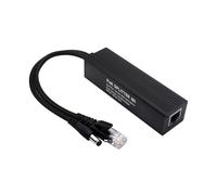Asukohu Industrial 10/100/1000Mbps Ethernet Splitter 5V 5A Output Ethernet Adapter For Networking Devices Industrial PoE Application