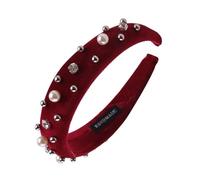 Asukohu Jeweled Hairband Pearls Headwear Headband Photo Props Party Cosplay Costumes Dancing Party Accessories