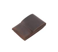 Asukohu Leather Wallet Card Holders Coin Purse Handmade Card Case Wallet Organizers Change Purse for Women Man Leather Holders Retro Credit Case for Travel Daily