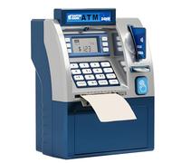 Asukohu LED Display CASHPOINT Cash Machine Toy for Early Financial Education Pretend Banking Tasks Educational Money Toy