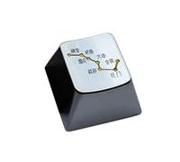 Asukohu Metal Keycaps The Big Dipper Mechanical Keyboard Keycap Replacement 1PC Metal Keycap