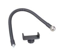 Asukohu Mount Holder Clamp Stand Long Arm Clip Holder With 1/4 Screw Mount For Tripod Monopod Phone Clip Flexible Hose Bracket Flexible Hose Phone Mount For Live Streaming
