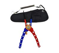 Asukohu Multifunctional Bait Tongs Practical Bait Clip Controller Portable Devices for Saltwater and Freshwater Fishing Lightweight Aluminium Fishing