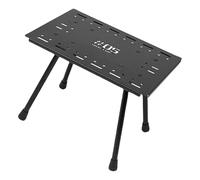 Asukohu Multifunctional Outdoor Camping Desk Adjustable Grill Desk Folding Table Portable Aluminium Alloy Folding Chair