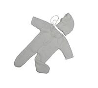 Asukohu Newborn Photography Props Bear Costume Hat Jumpsuit Set Baby Photo Romper Infant Milestones Outfit Photoshooting Wear Newborn Photo Props
