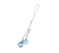 Asukohu Night Light Blue Designs Phone Strap Versatile Blue Clouds Silicone Phone Strap for Travel Messengers