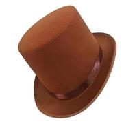 Asukohu Novelties Felts Top Hat Dressing Up Party Hats Magicians Top Hat Sterevunk Victorian Hats Halloween Cosplay Costumes Novelties Felts