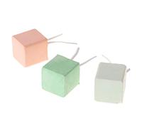 Asukohu Pet Teeth Grinding Stone Cube Block For Chinchillas Mineral Stone Calcium Chew Toy For Small Pet Animal Cage Hutch Comfort Feeding Bowls Hay Hutch Hay