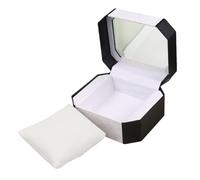 Asukohu Portable Watch Display Box Stylish Watch Box Elegant Watch Plastic Material Clear Watch Case for Packaging