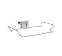 Asukohu Practical Iron Kitchen Trash Rack For Cabinet Door Space Saving Garbage Bag Organizers Holder For Efficient Cooking Closet Garbage Storage