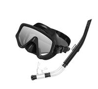 Asukohu Practical snorkelling equipment, dry snorkelling and leak protection mask, travel snorkelling set, diving goggles for adults, diving goggles present