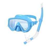 Asukohu Practical snorkelling equipment, dry snorkelling and leak protection mask, travel snorkelling set, diving goggles for adults, diving goggles present