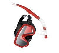 Asukohu Practical snorkelling equipment, dry snorkelling and leak protection mask, travel snorkelling set, diving goggles for adults, diving goggles present