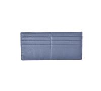 Asukohu Premium PU Leather Wallet with Zip Card Slots and Cash for Compact Wallet, Everyday Essentials, Blue, Mass Beauty
