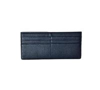 Asukohu Premium PU Leather Wallet with Zip Card Slots and Cash for Compact Wallet, Everyday Essentials, black, Mass Beauty
