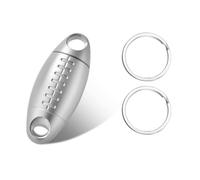 Asukohu Quick Keychain Push Pull Buckle Small Rotary Buckle Metal Alloys Key Ring Heavy Duty Keychain Clip