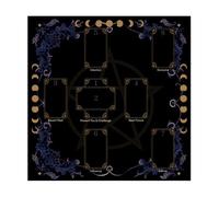 Asukohu Reading Card Tarot Card Tablecloth Fabric Cards Cards Table Tapestry Easy to Use