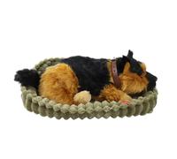 Asukohu Realistic Stuffed Toy For Interactive Play Comes With Remote Control Leash Tail Wagging And Singing Features For Kids Pretend Play Pet Toy