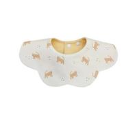 Asukohu Reusable Baby Feeding Bib with Flower Shape Design Absorbent Cotton Care Bib 360 Degree Rotating Infant Burp Cloth Baby Feeding Accessories, Tigers, One Size