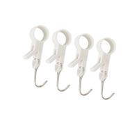 Asukohu Rotating Clamp Hooks Easy Installation Adjustable Position Home Organization Tool for Multiple Room Uses Space Saving Cabinet Organizers